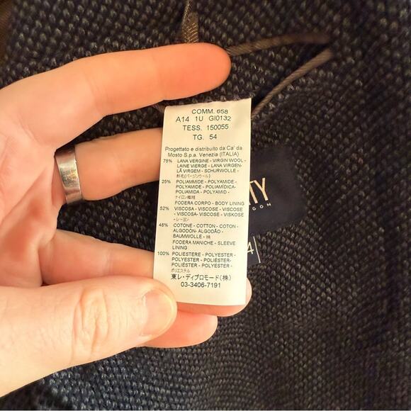 Seventy Sergio Tegon Men's Wool Sports Coat Size 44 (54 IT) - Picture 7 of 8